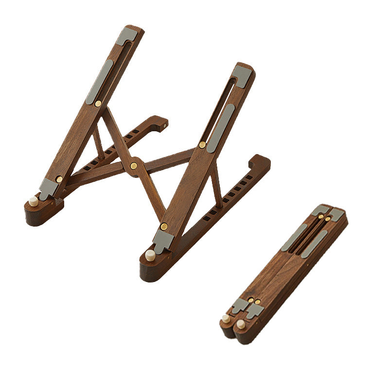 Soporte de madera para portátil