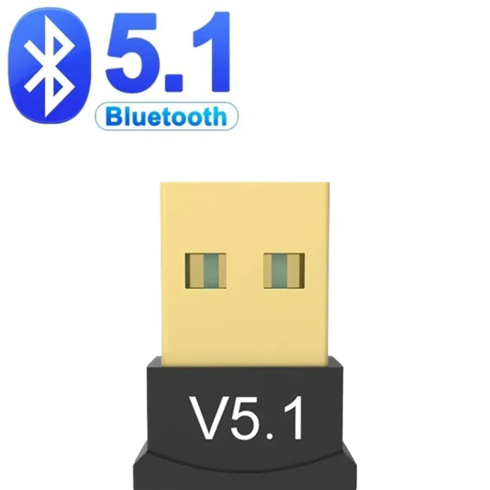 Adaptador Bluetooth USB para PC (5.0 / 5.1 / 5.3 / 5.4)