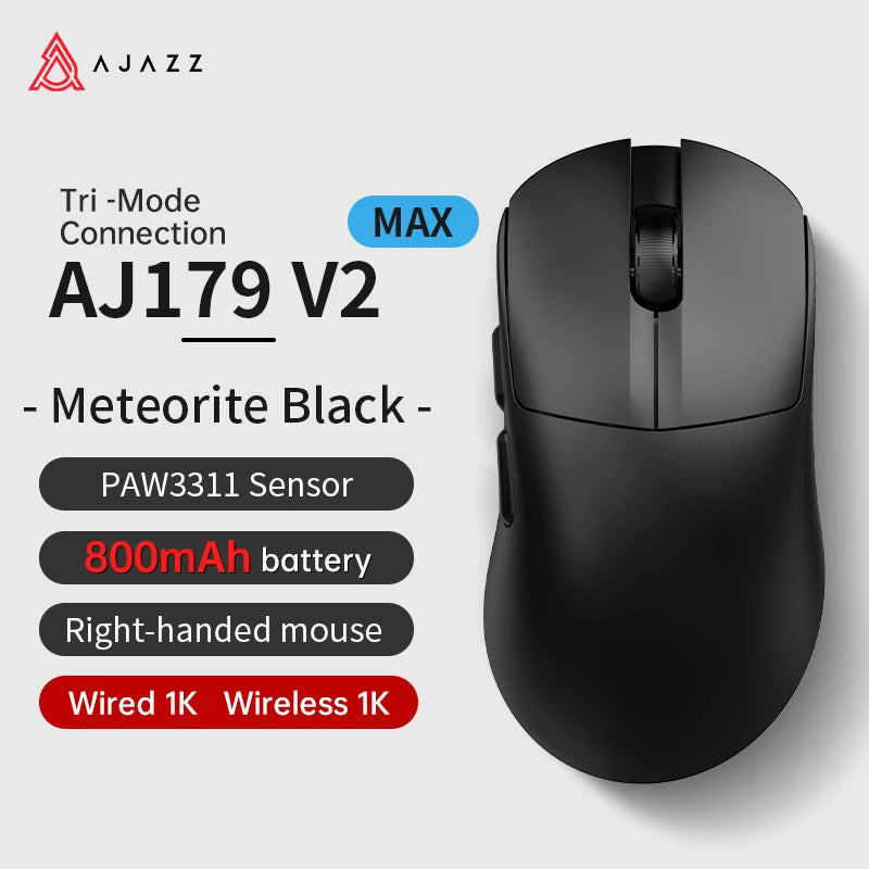 Ratón gaming AJAZZ AJ179 inalámbrico y con cable